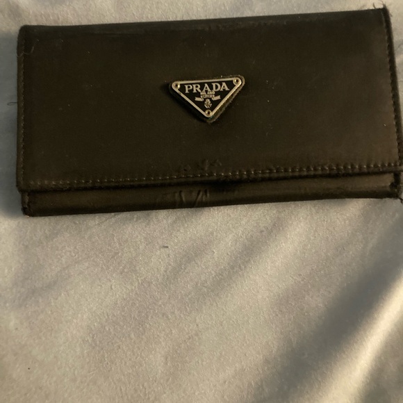 Prada Classic Black Wallet and Card Holder - Picture 1 of 12